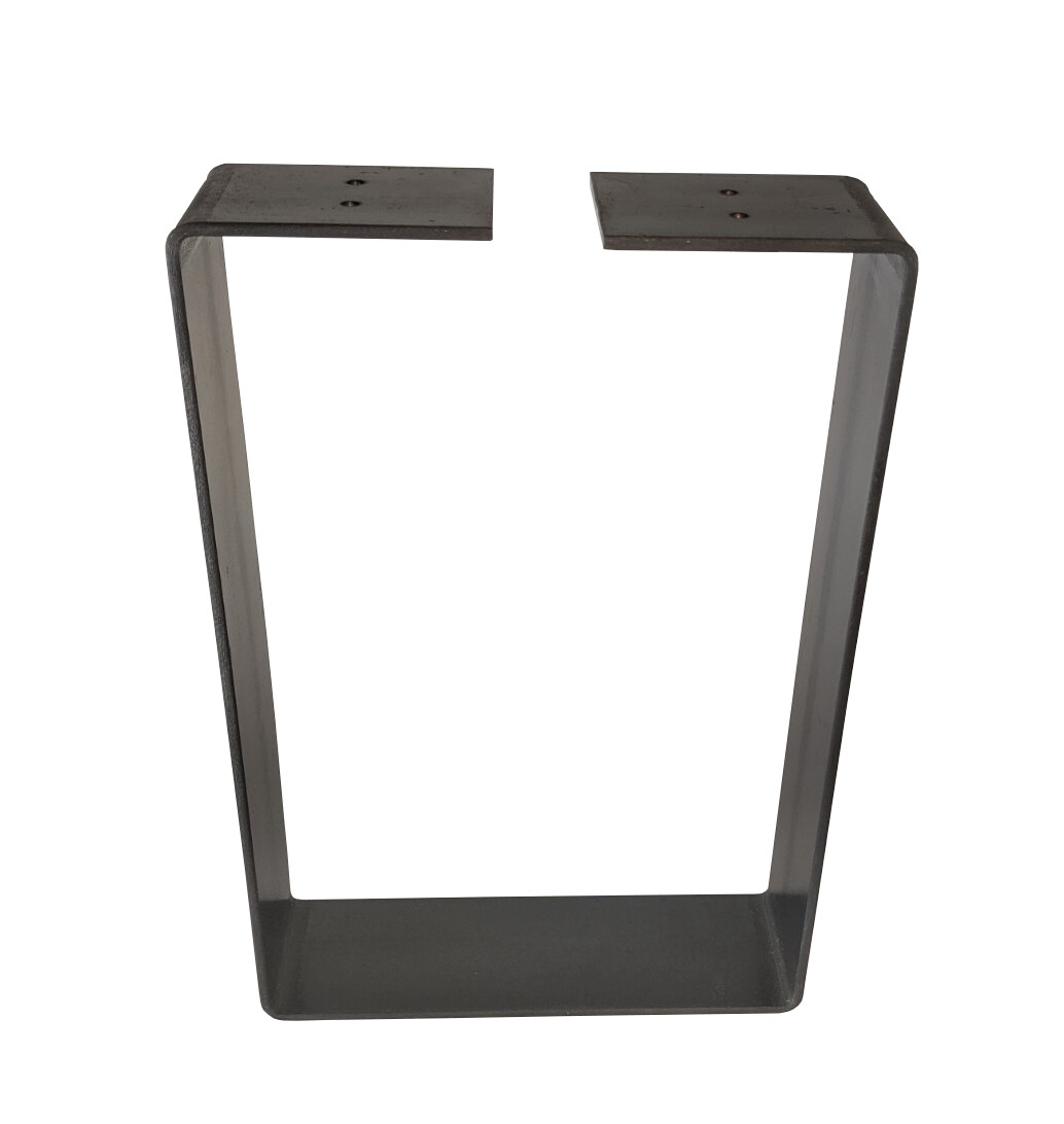 U Legs for Tables and Benches (Pair), Metal Furniture Legs (Set of 2)