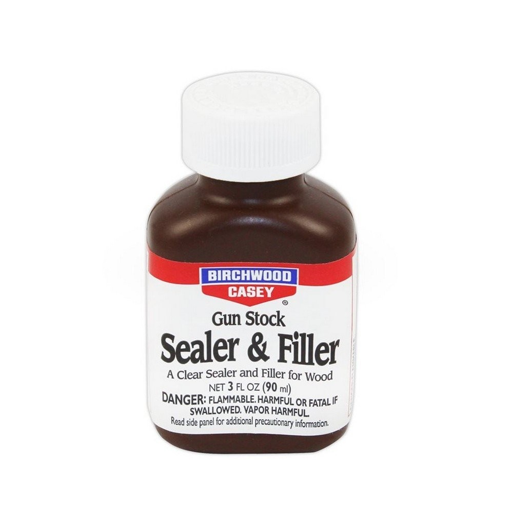 Birchwood Casey Gun Stock Sealer & Filler For Wood 3 Fluid Ounces Bottle - 23323