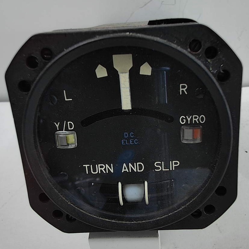 Indicator - Turn & Slip G-840A M1168 Aviation Inst. MFG.  509-0001-909 (CORE)