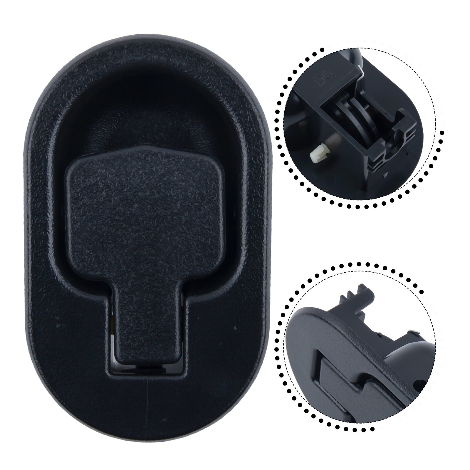 Pull Handle Buckle Hand Couch Finger Release Hardware Lever Parts Office Oval