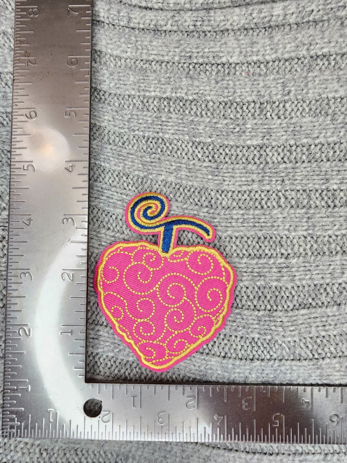 One Piece Anime Ope Ope No mi Embroidered Iron On Patch