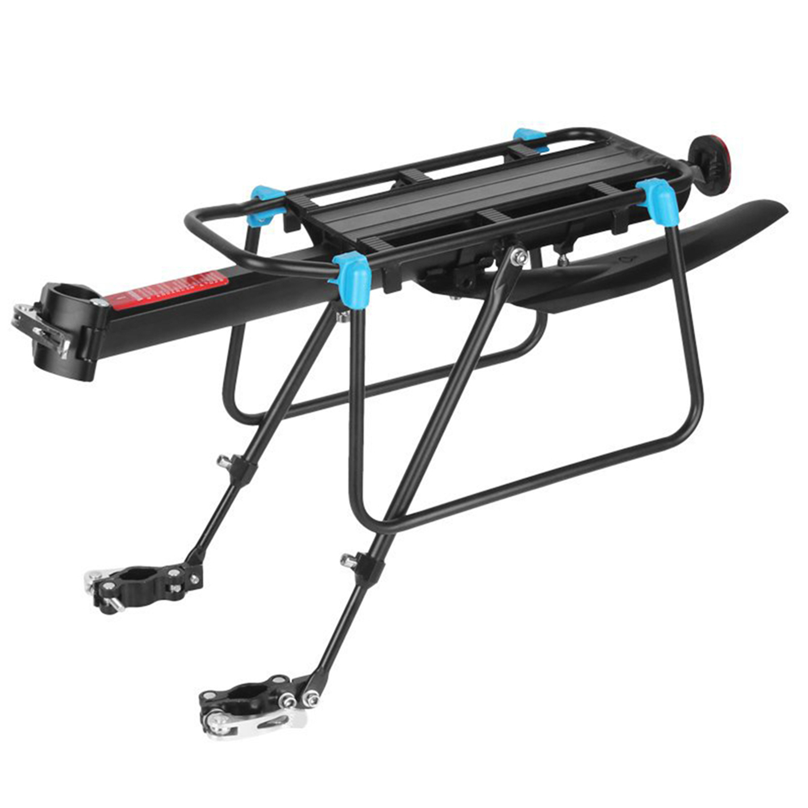 Quick Release Bike Bicycle Cargo Rack Adjustable Bike Rear Rack W/ Fende 110 Lbs