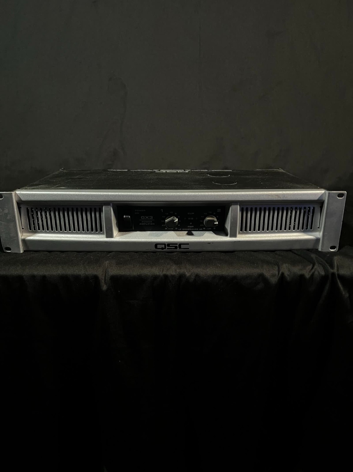 QSC GX3 Power Amp, 425W/ch, Rack Ready