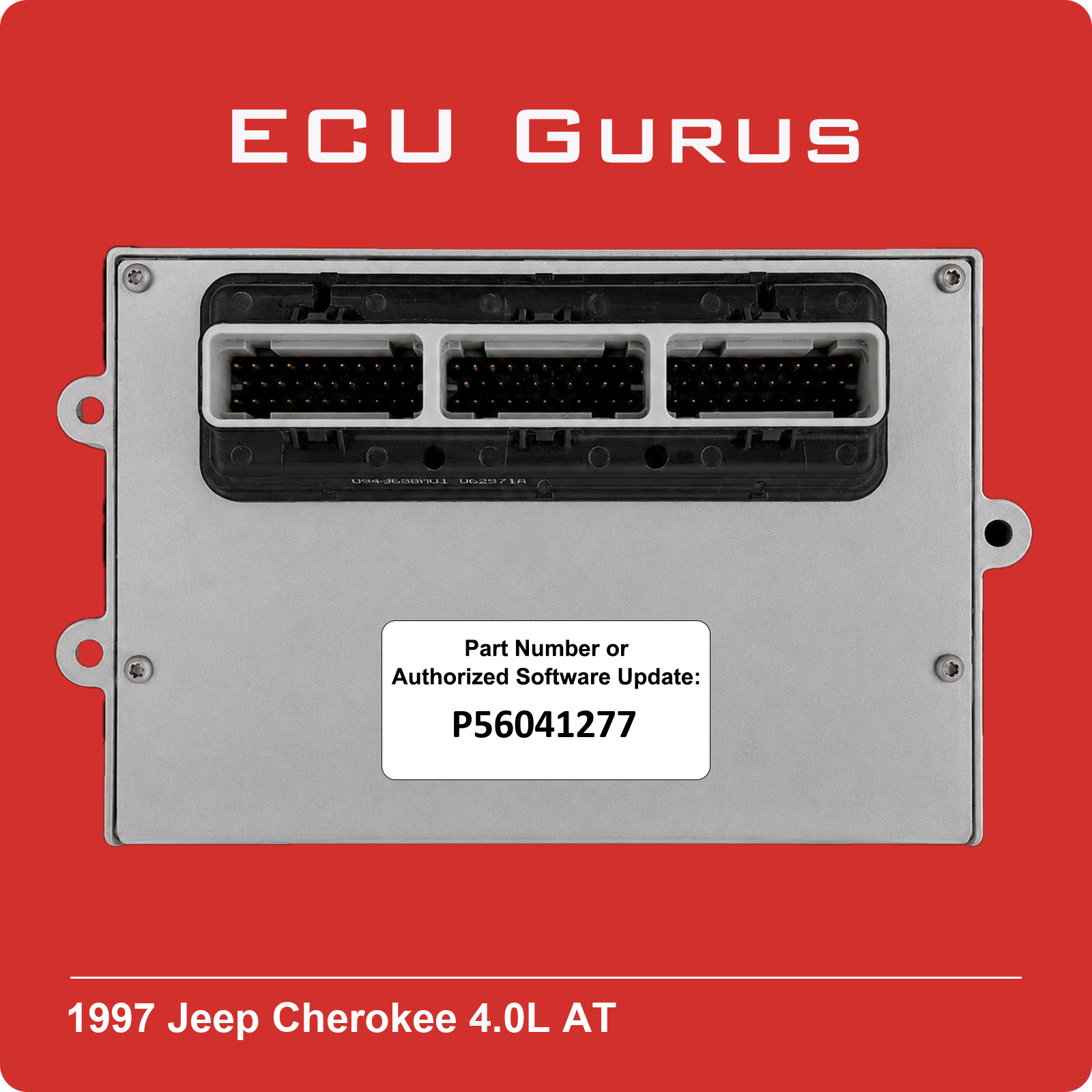 1997 Jeep Cherokee 4.0L AT Engine Computer P56041277 "VIN Programmed" ECM PCM