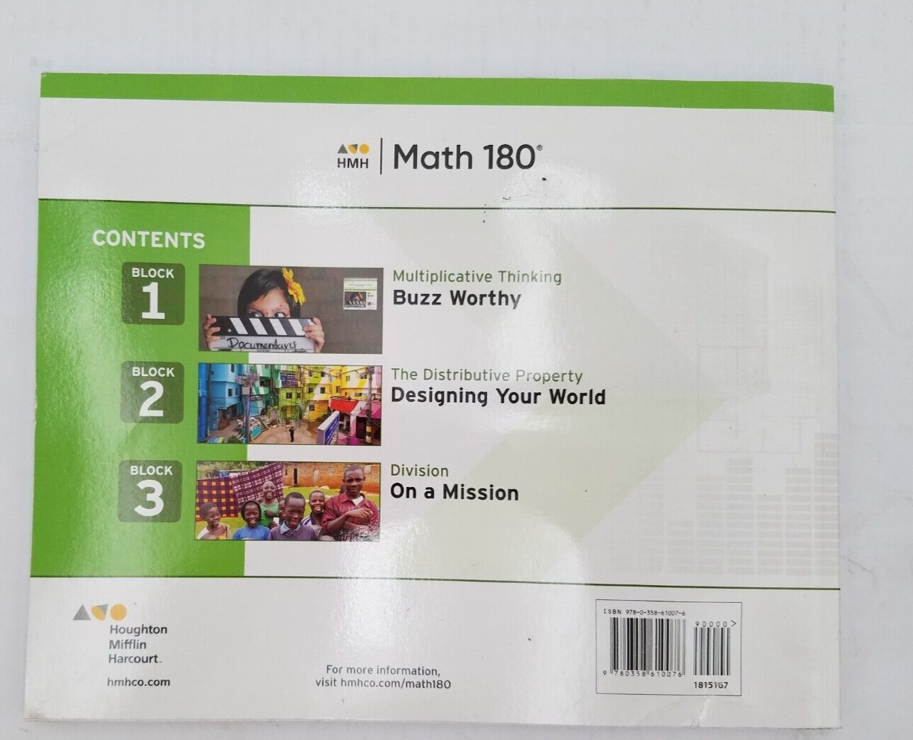 HMH Math 180 Multiplication & Division mSpace Gr 7-12