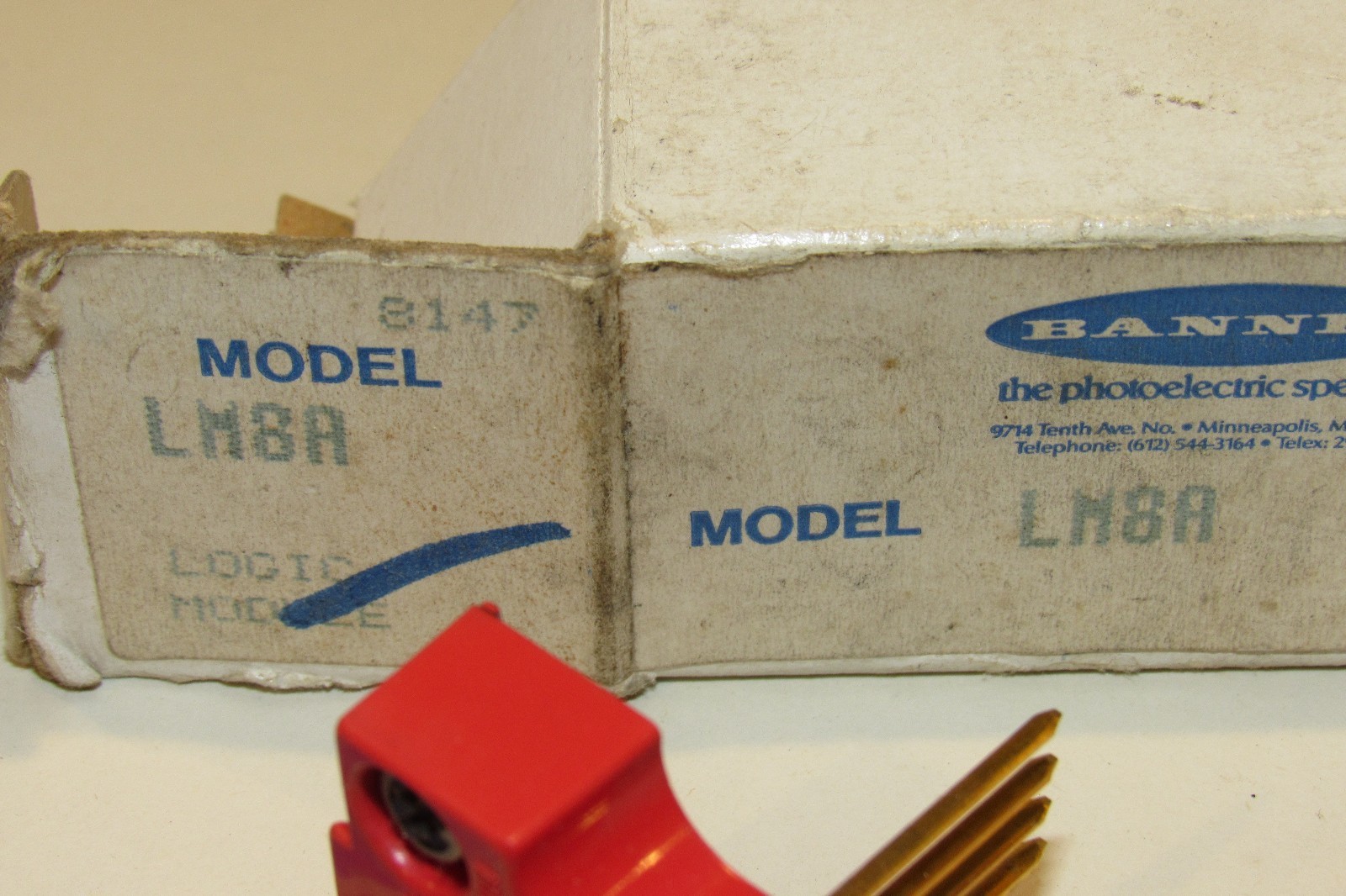 New! BANNER LM8A LOGIC MODULE Free Shipping!
