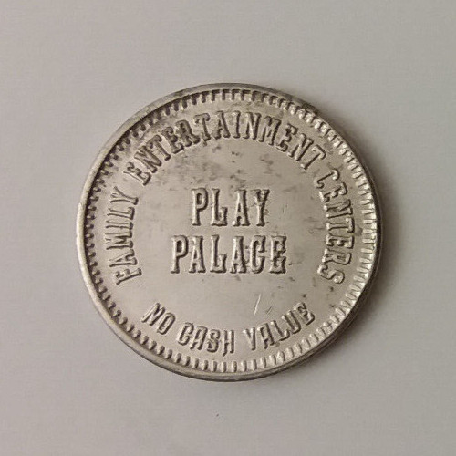 Play Palace Elkhart, IN Arcade Game Token 22mm