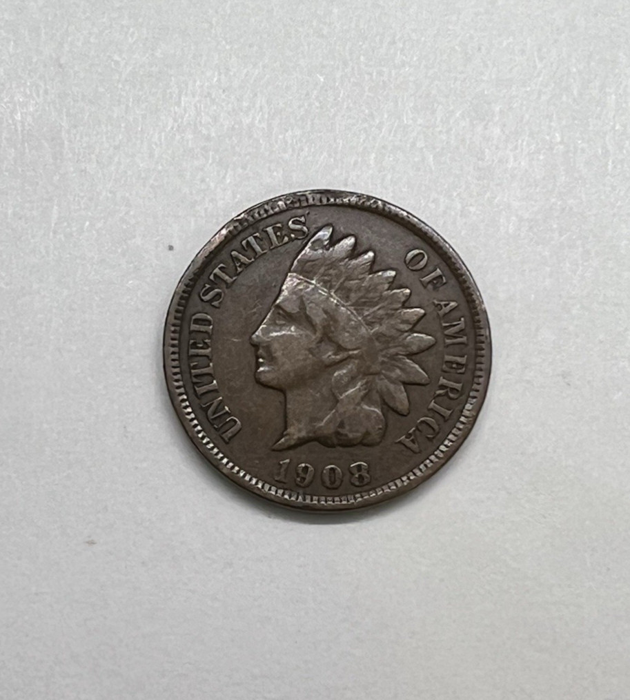 1908 Indian Head Cent