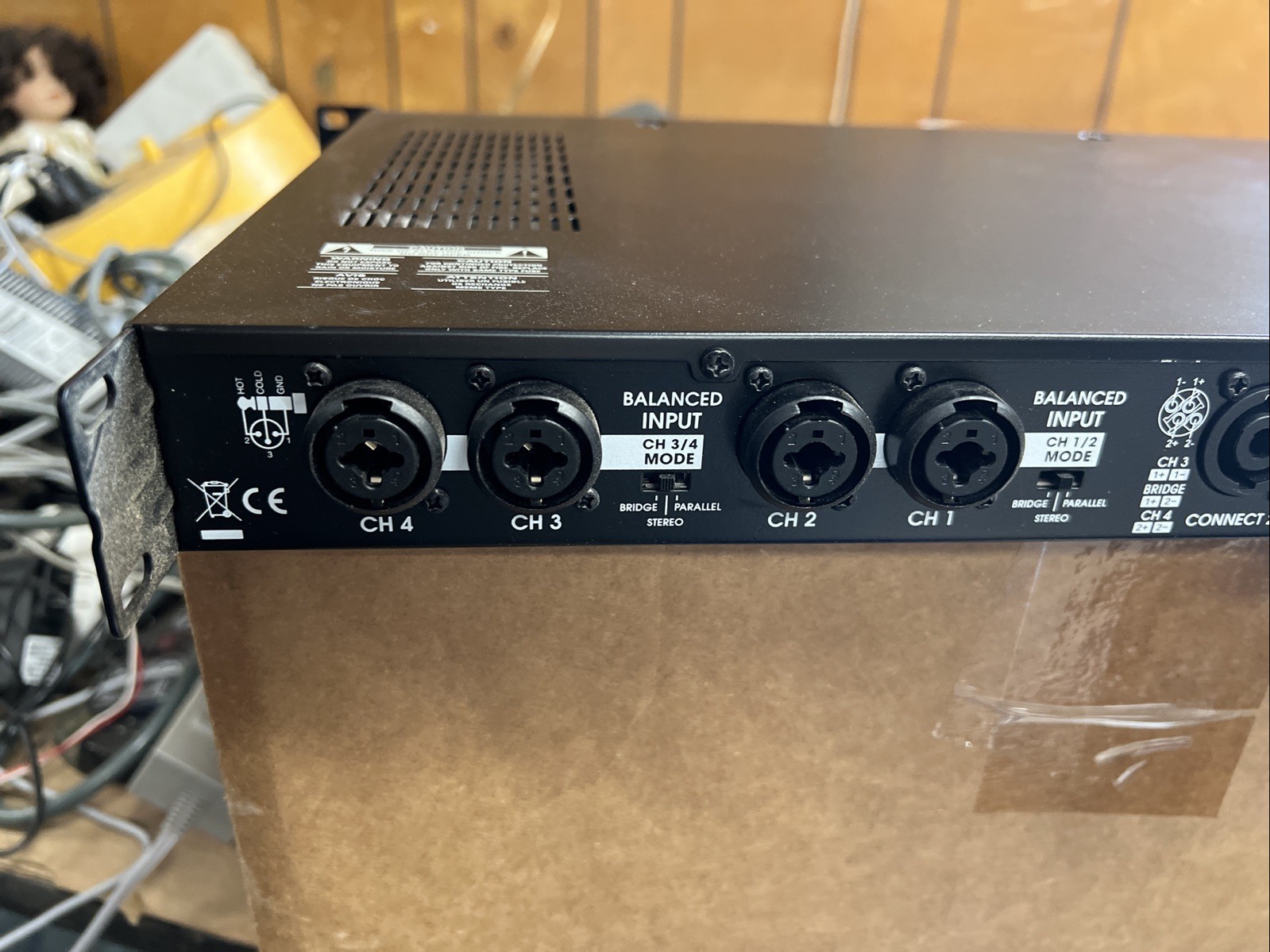 Jbsystems Amp 150.4 AMPLIFIER RARE