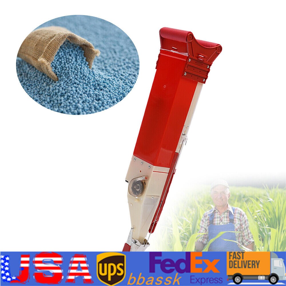 Vegetable Garden Planter Tool Handheld Manual Corn Peanut Seeder Seed Fertilizer
