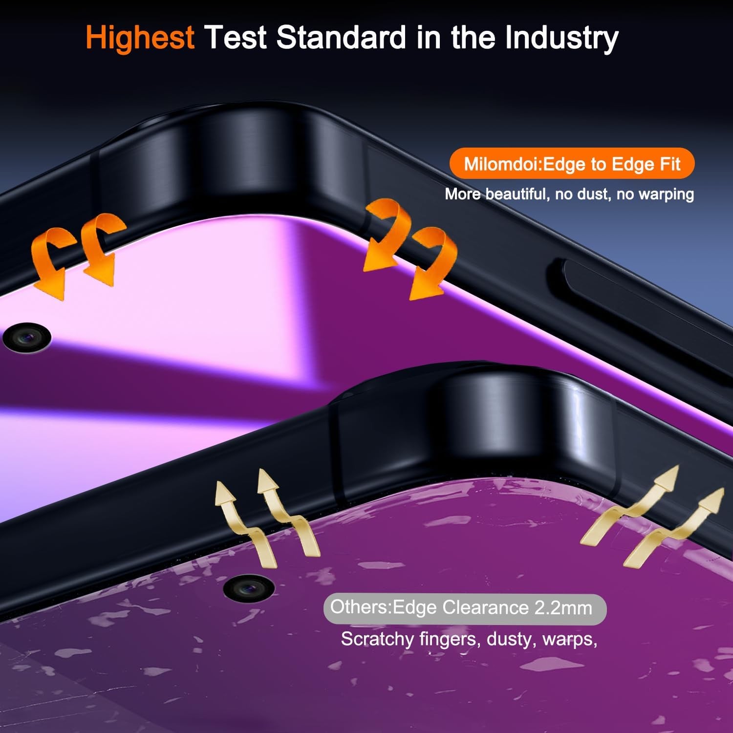 3-Pack Gradient Privacy Screen Protector for iPhone 17 Pro Max