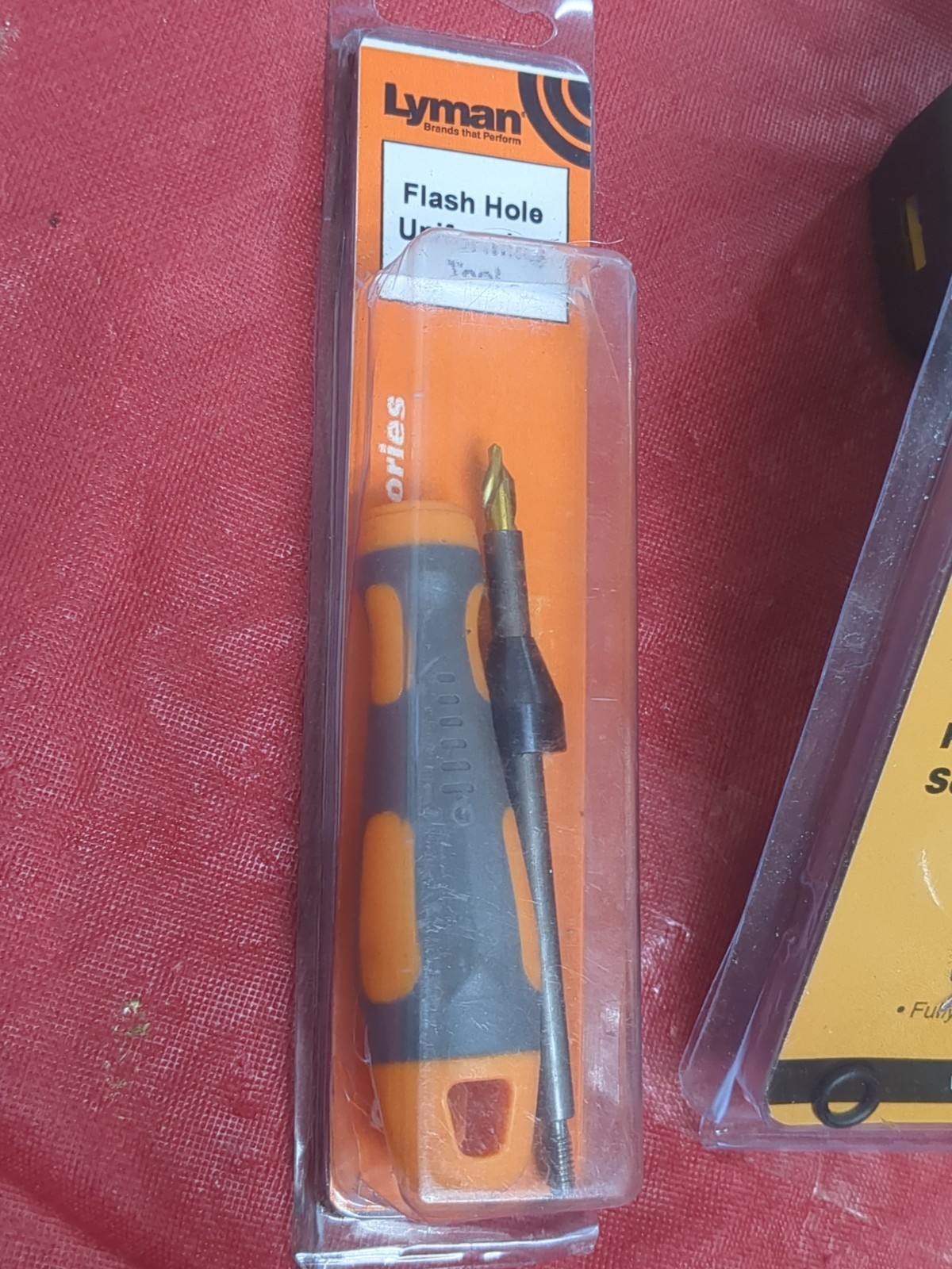 Lyman E-Zee Flo Universal Powder Trickler+Flash Hole Uniform Tool Reloading Kit