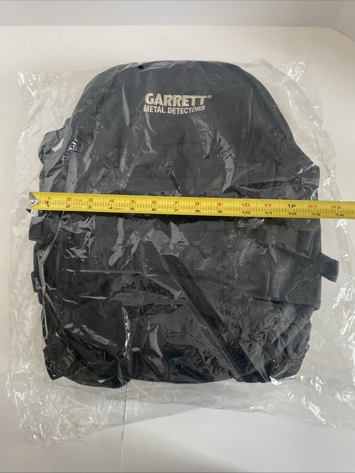 GARRETT DETECTING DAYPACK BLACK 1627200 NEW