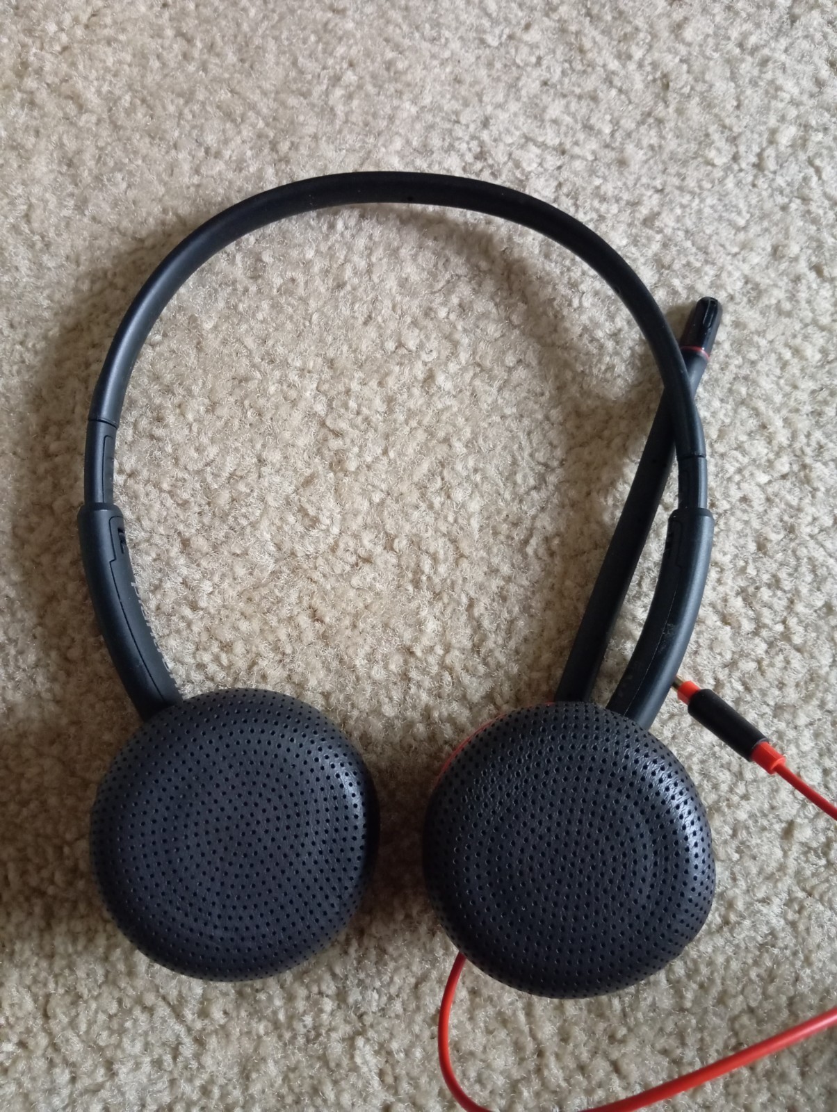 Plantronics C3225A Black Headband Headsets