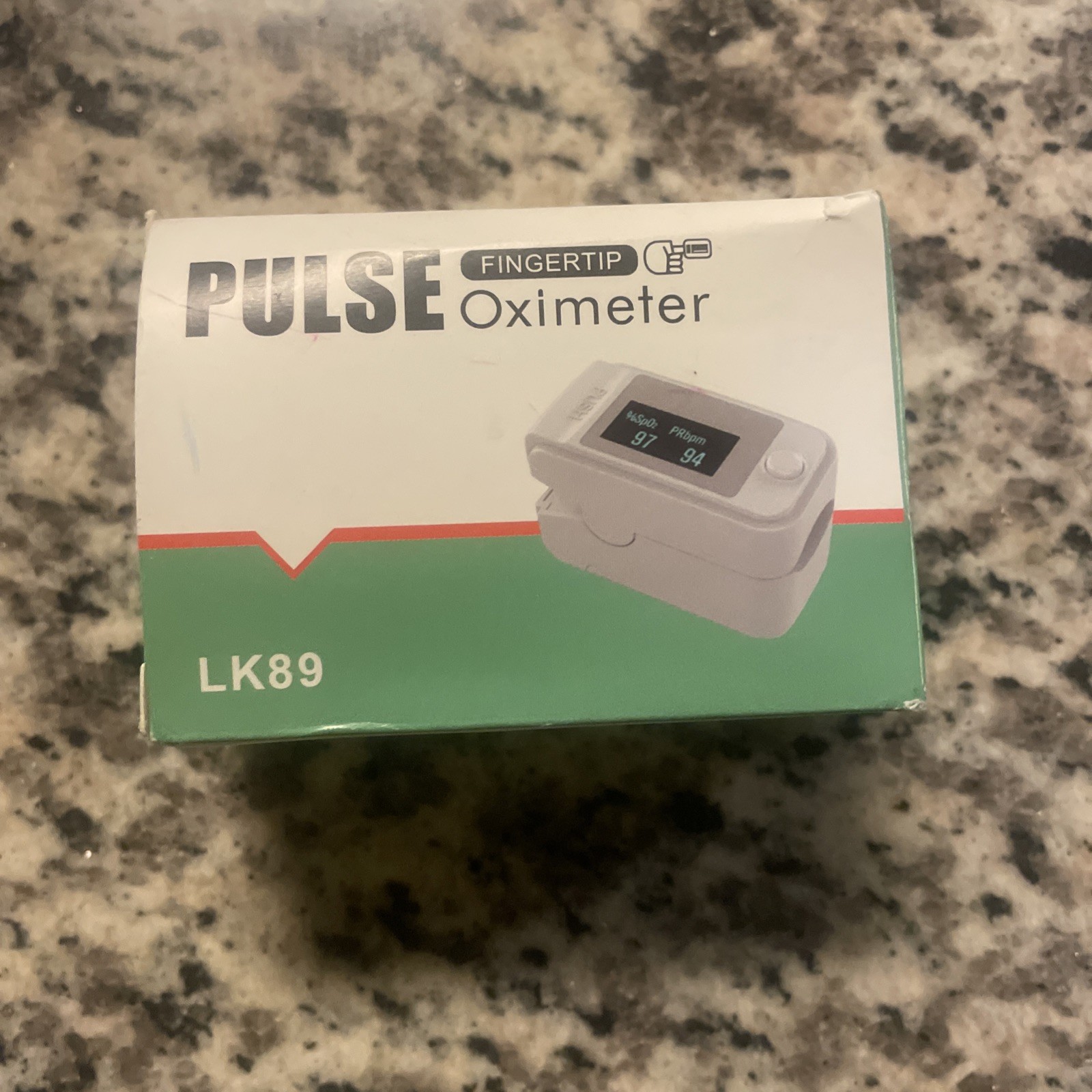 Finger Pulse Oximeter Blood Oxygen Monitor SpO2 Heart Rate Tester USA Lk87