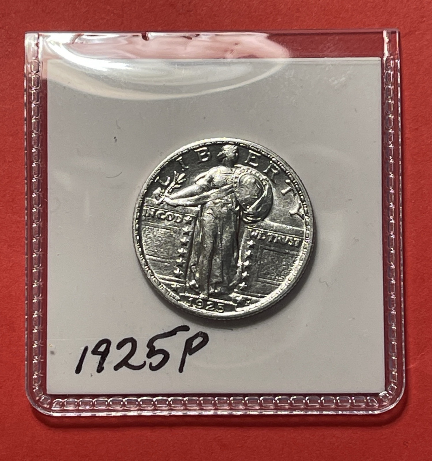 1925 P Standing Liberty Silver Quarter Dollar, Choice Uncirculated