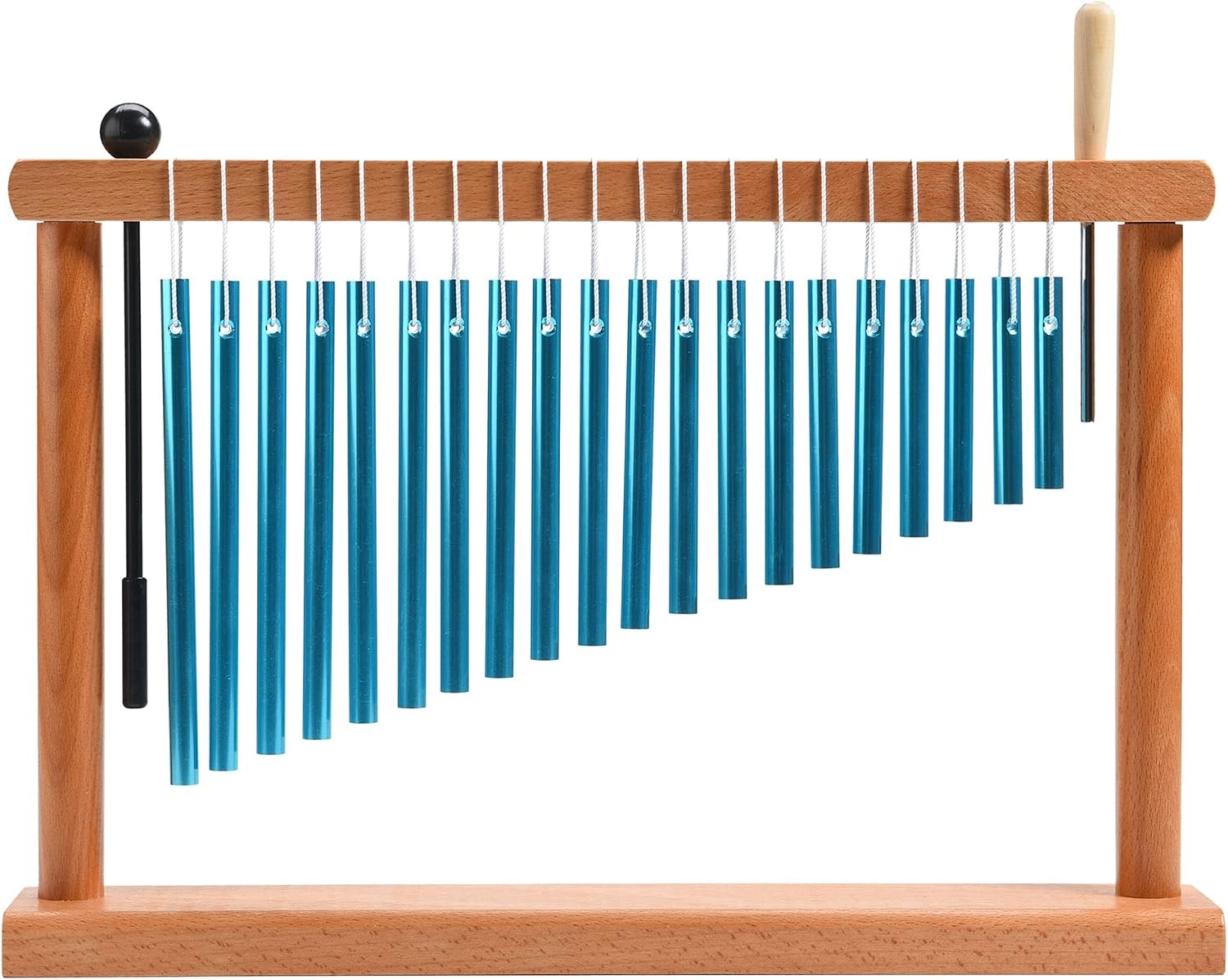 20 Tone Chime Table Top Wind Chime Bell Music Percussion Instrument with Mall...