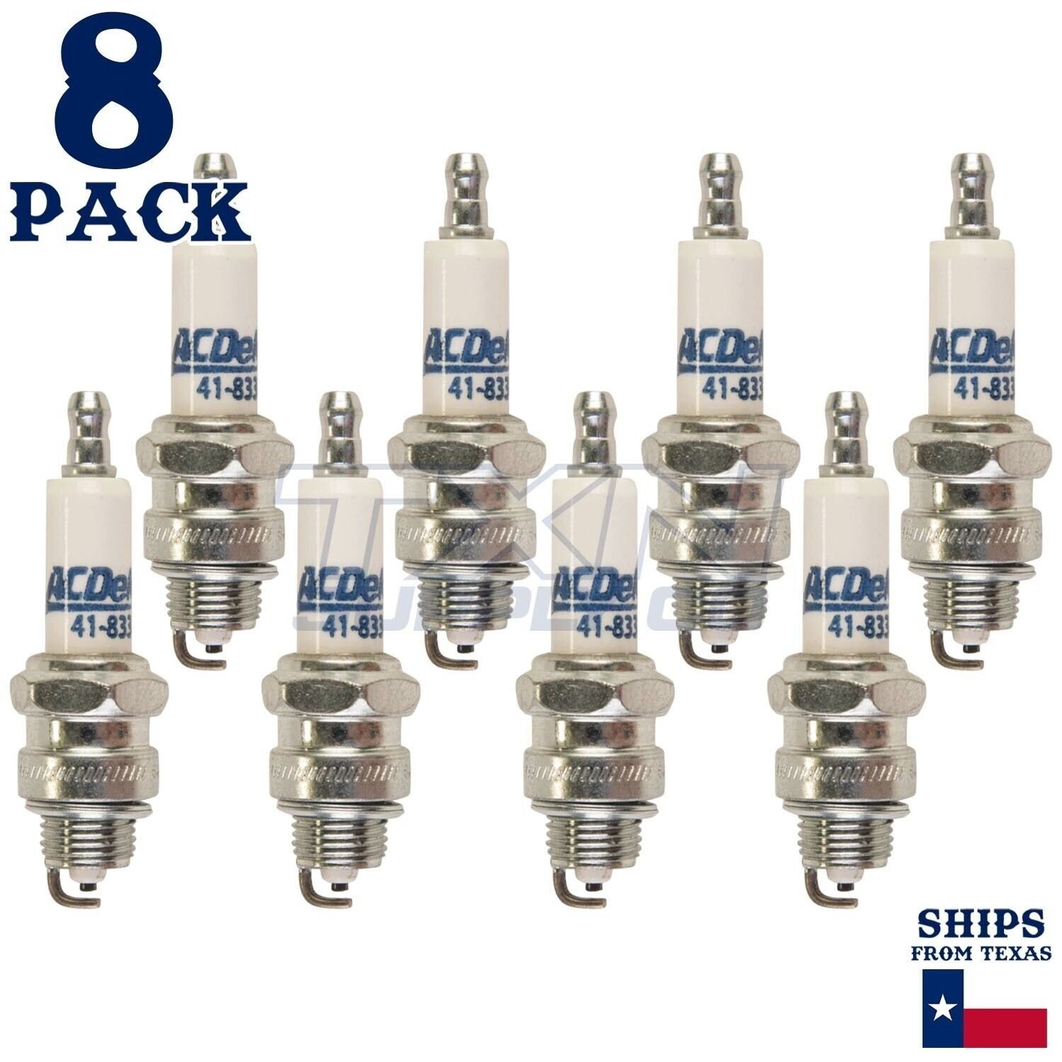 8 Pack ACDelco Double Platinum Spark Plugs 1972-1978 for Dodge Charger 6.6L ps