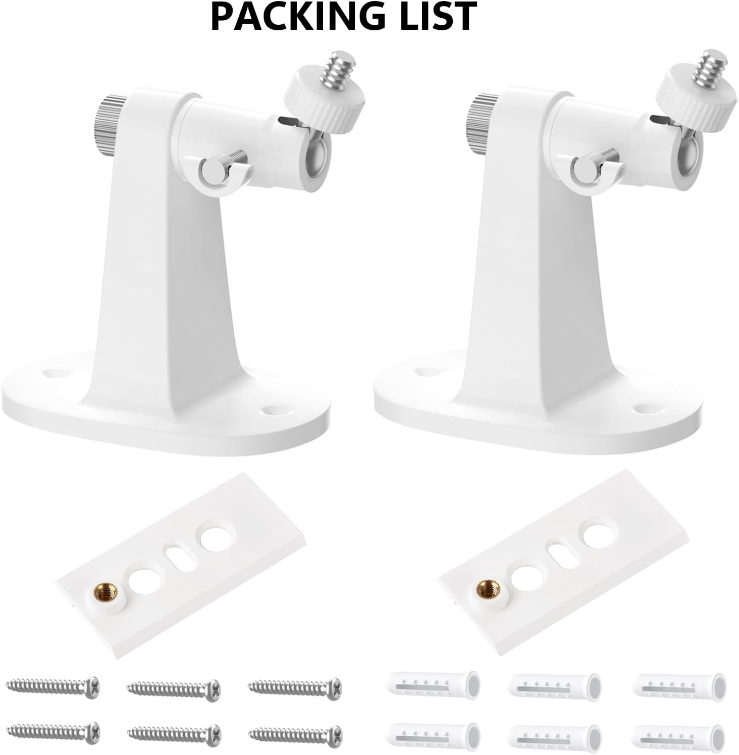 2Pack Adjustable Mounting Bracket for Spotlight Cam Plus/Pro (Battery) and Stick