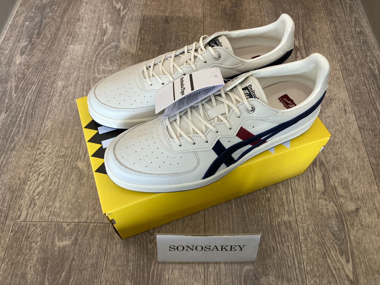 Onitsuka Tiger GSM SD 1183A803 100 CREAM/PEACOAT New in Box