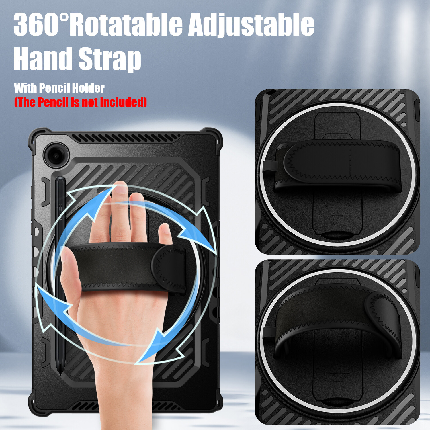 For Samsung Galaxy Tab A9+ 11" Tablet Case Cover/Tempered Glass Screen Protector