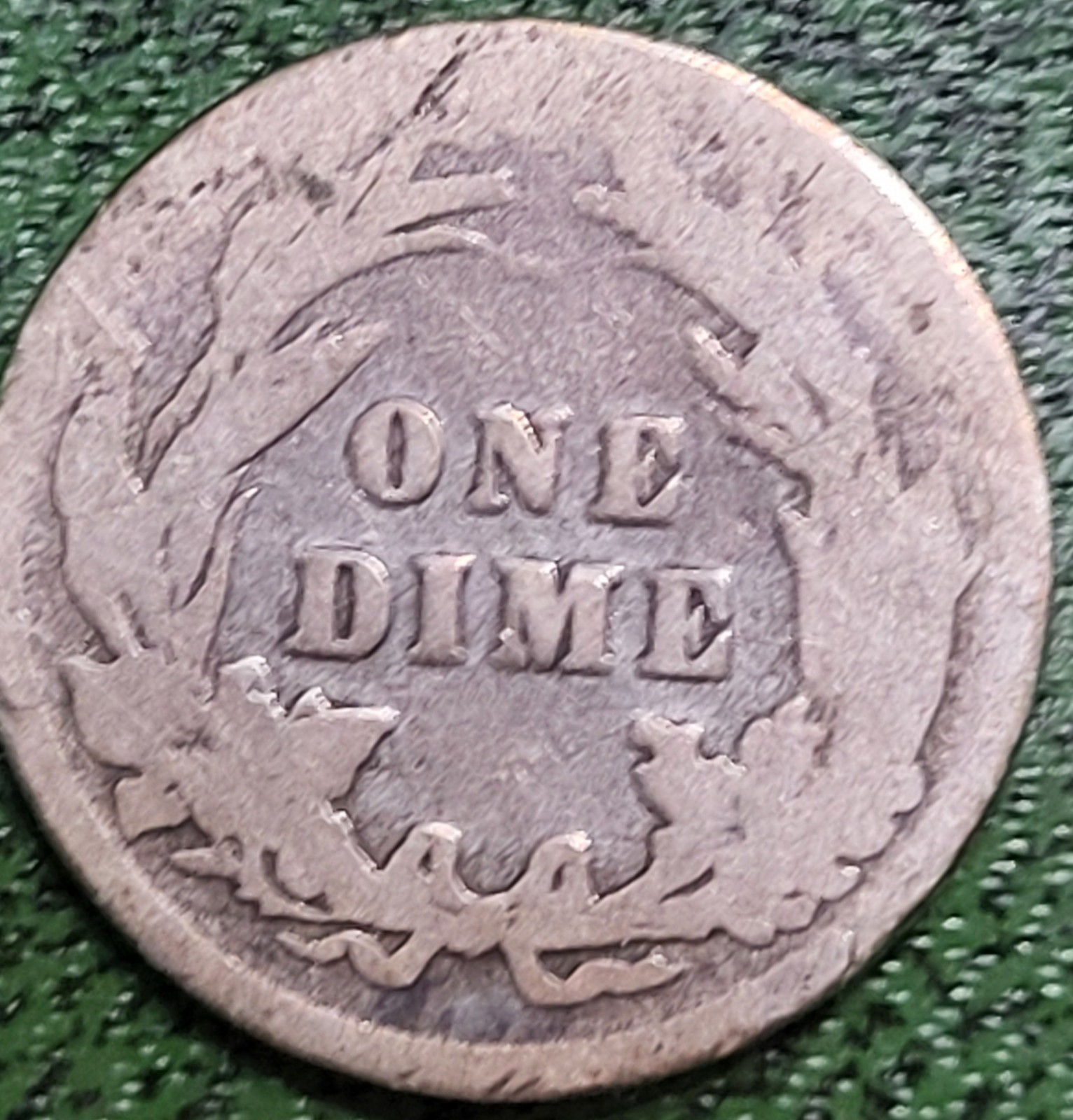 1905 Barber Dime Free Shipping