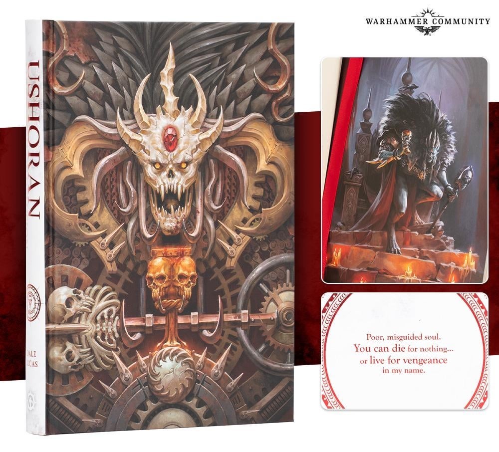 Ushoran Mortarch Of Delusion Black Library Ltd Ed Boxed Book #991 Warhammer