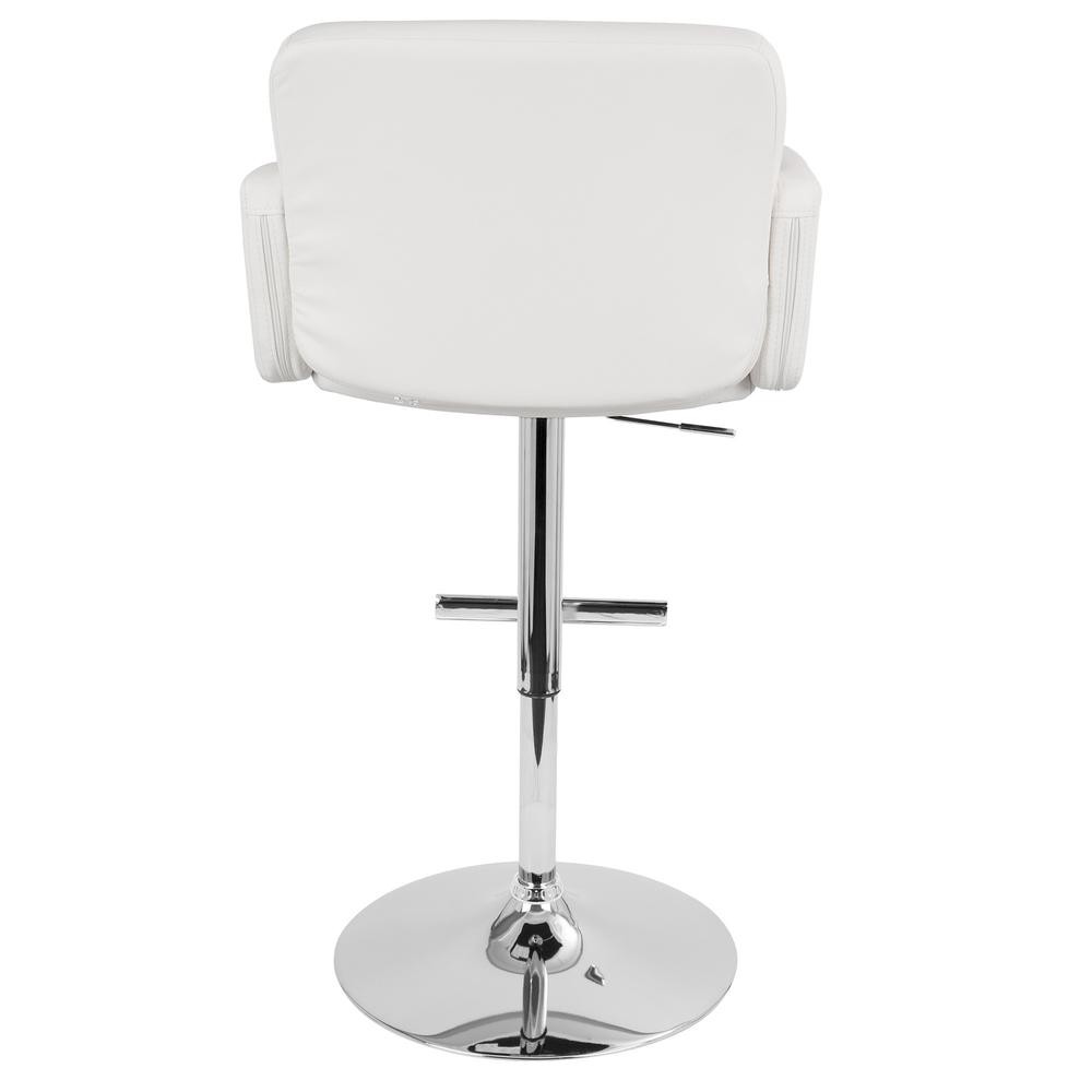 White Stout Barstool