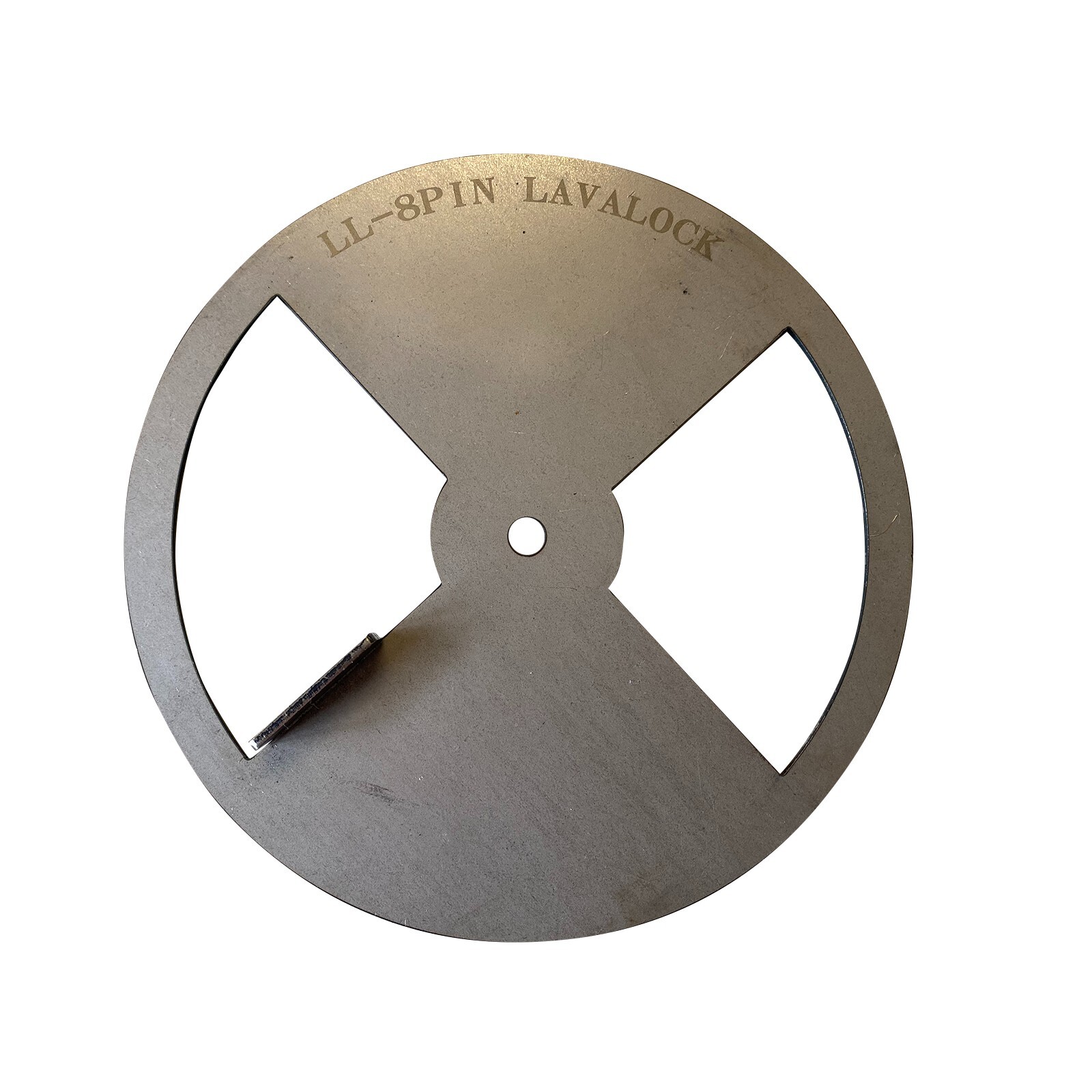 BBQ Smoker ajustable grill stove vent pinwheel intake damper 8" inch STEEL QTY1