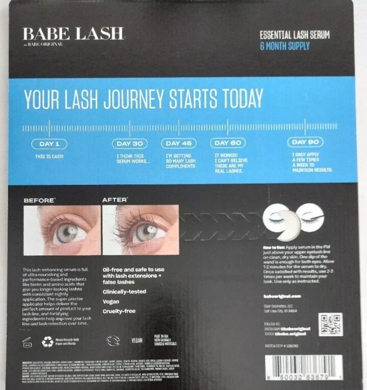 BabeLash Essential 2x 2ml 6 Month Supply NIB AUTHENTIC