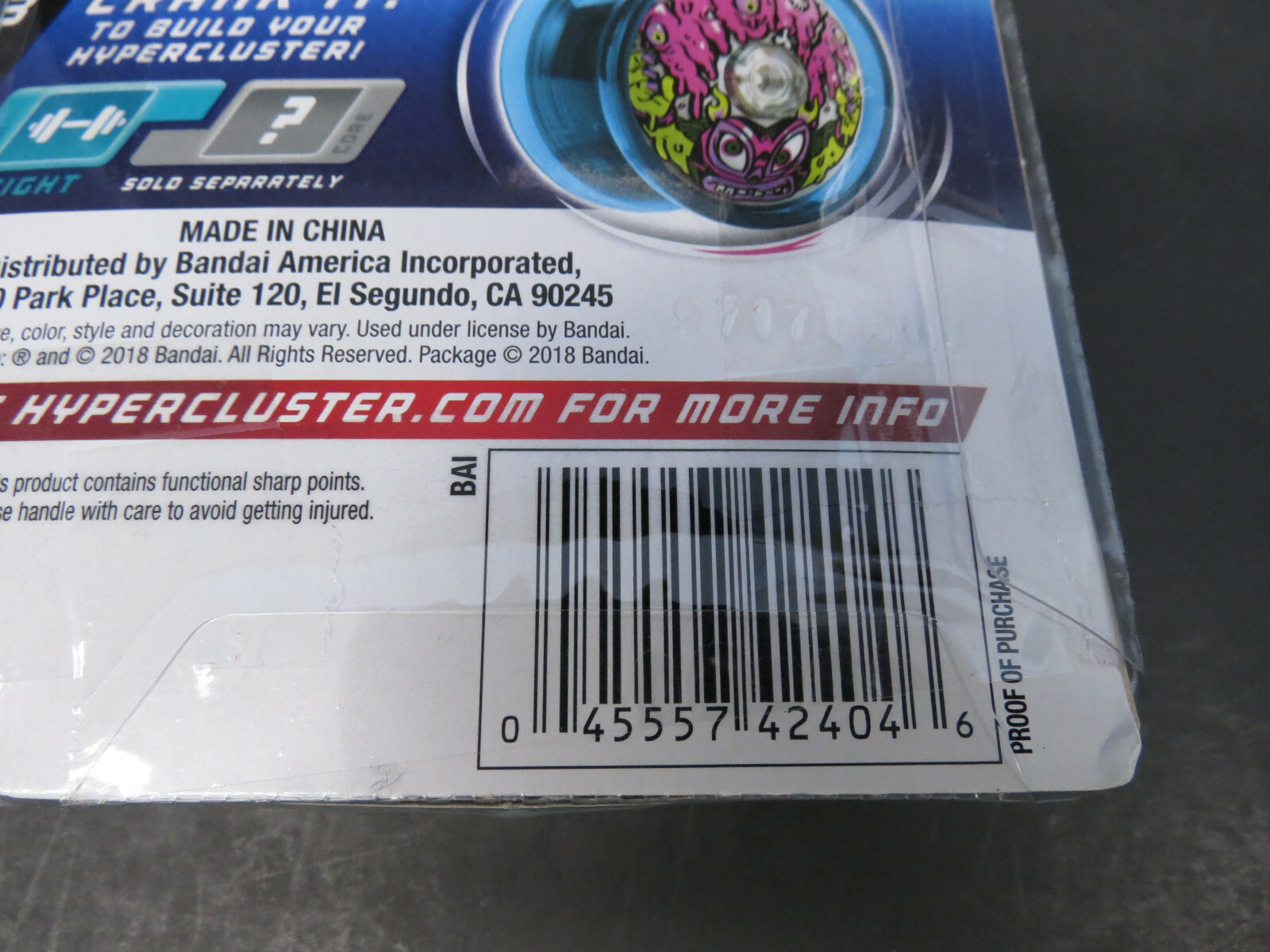 Ban Dai Hyper Cluster Yo-Yo Skin Pack #42404 NIB