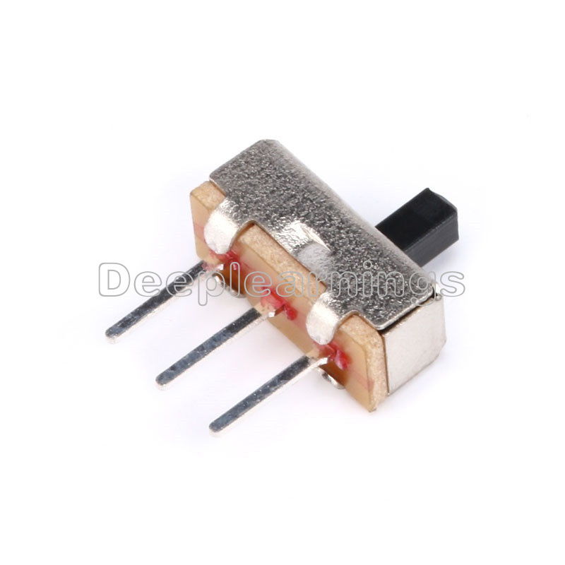 20PCS 3 Pin SS12D00G3 2 Position SPDT 1P2T PCB Panel Mini Vertical Slide Switch