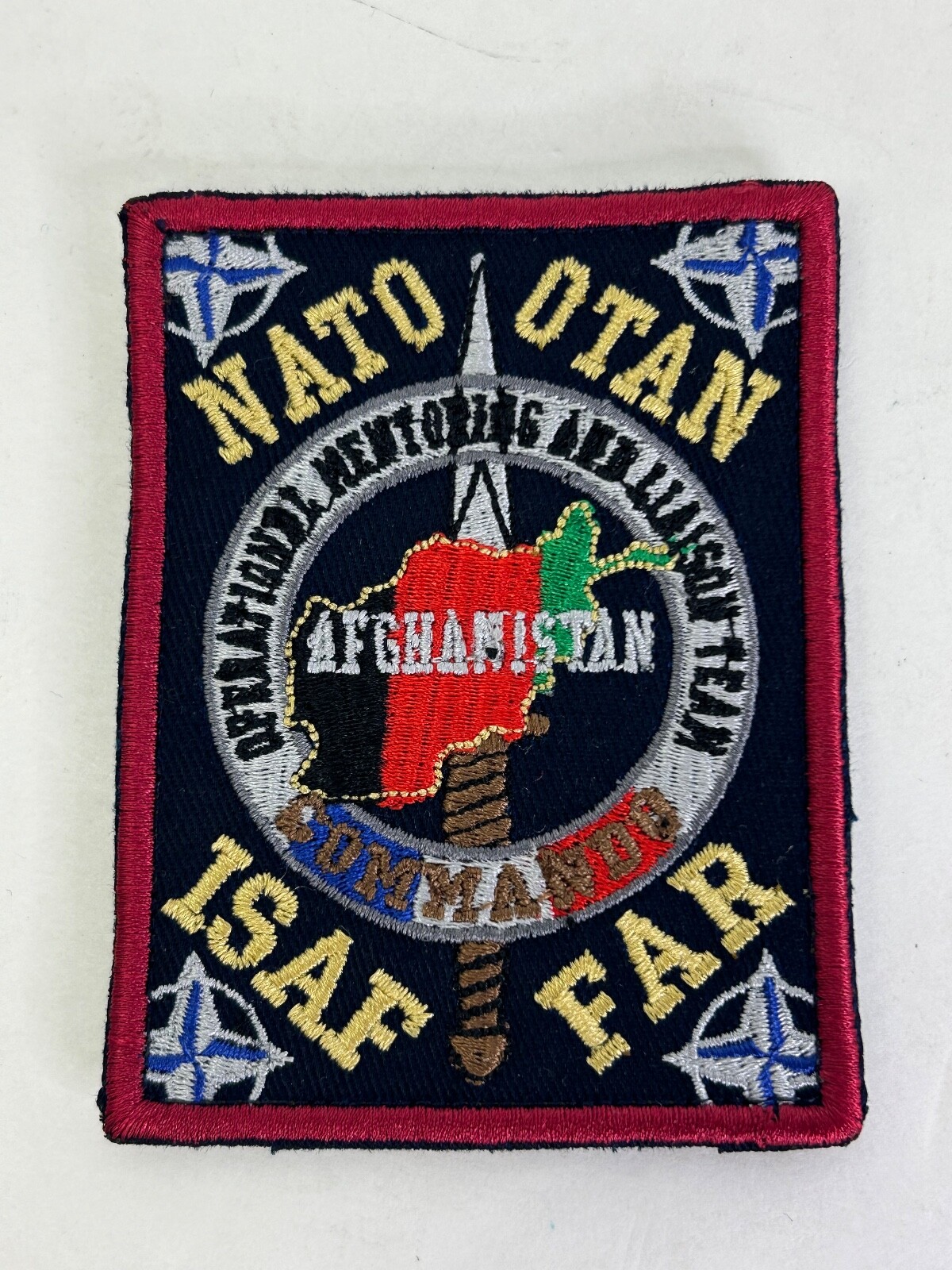 NATO ISAF Afghanistan Patch