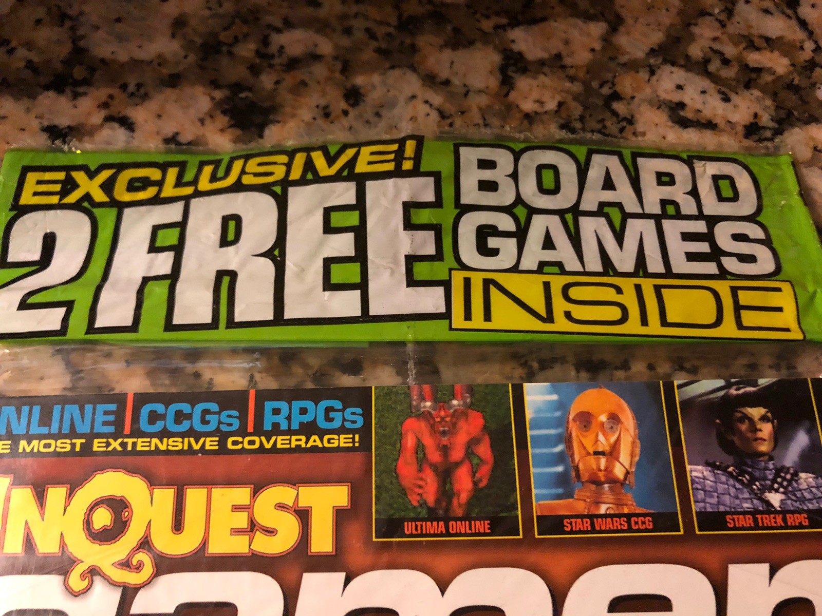 Inquest Gamer #46 Sealed With Bonuses Inside 1999