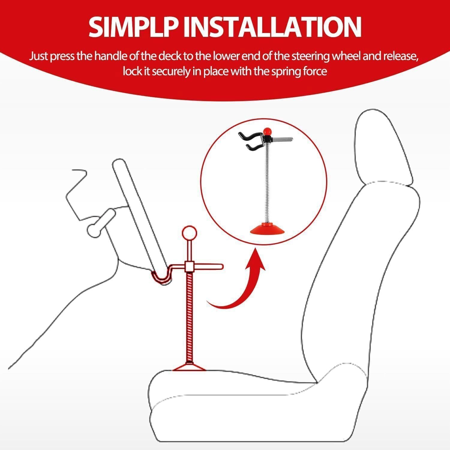 Car Alignment Rack Steering Wheel Leveling Holder 14-inch Stand Alignment Tool