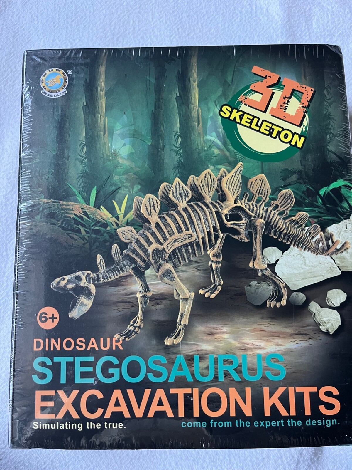 3D Dinosaur Stegosaurus Excavation Kit age 6+ Educational New in wrapper