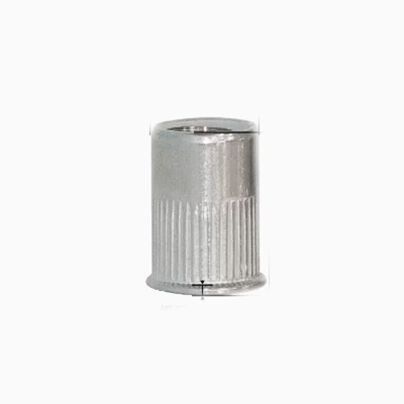 M3-M12 SUS304 Steel Pull Rivet Nuts Small sinker head vertical stripe