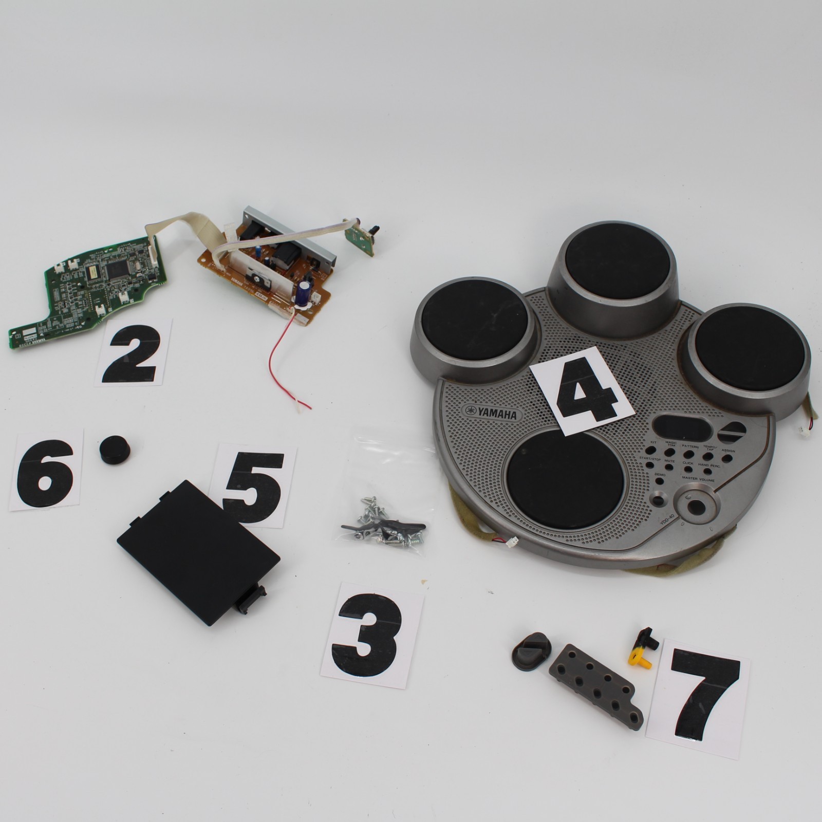 Yamaha YDD-40 Electric Drums 4-Pad Portable Digital Replacement Parts - Pick ONE