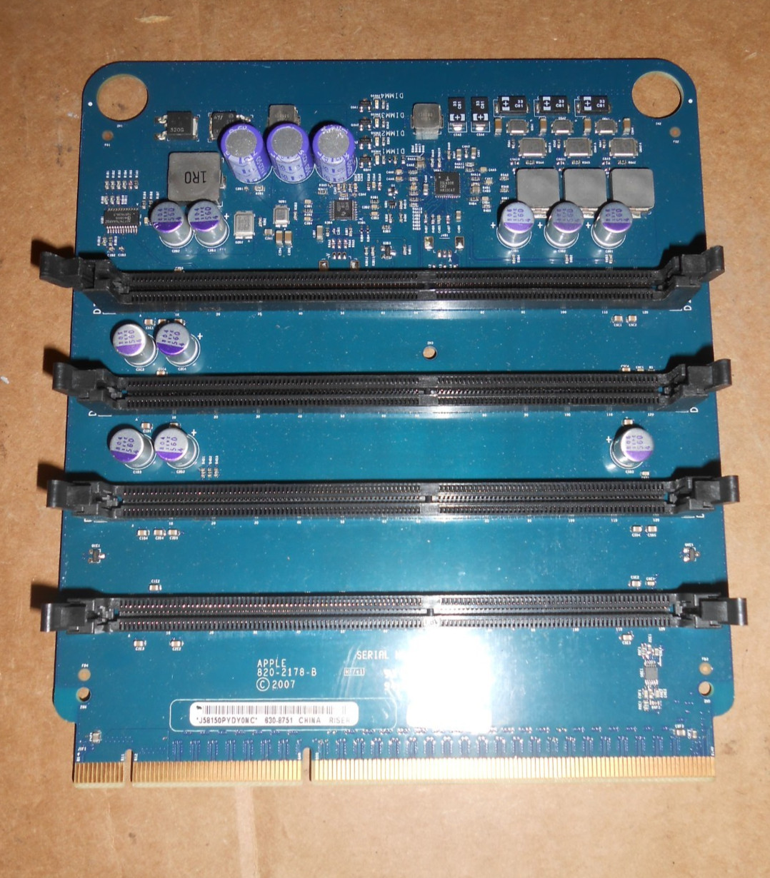 Apple Memory Riser Card 820-2178-B | NO RAM