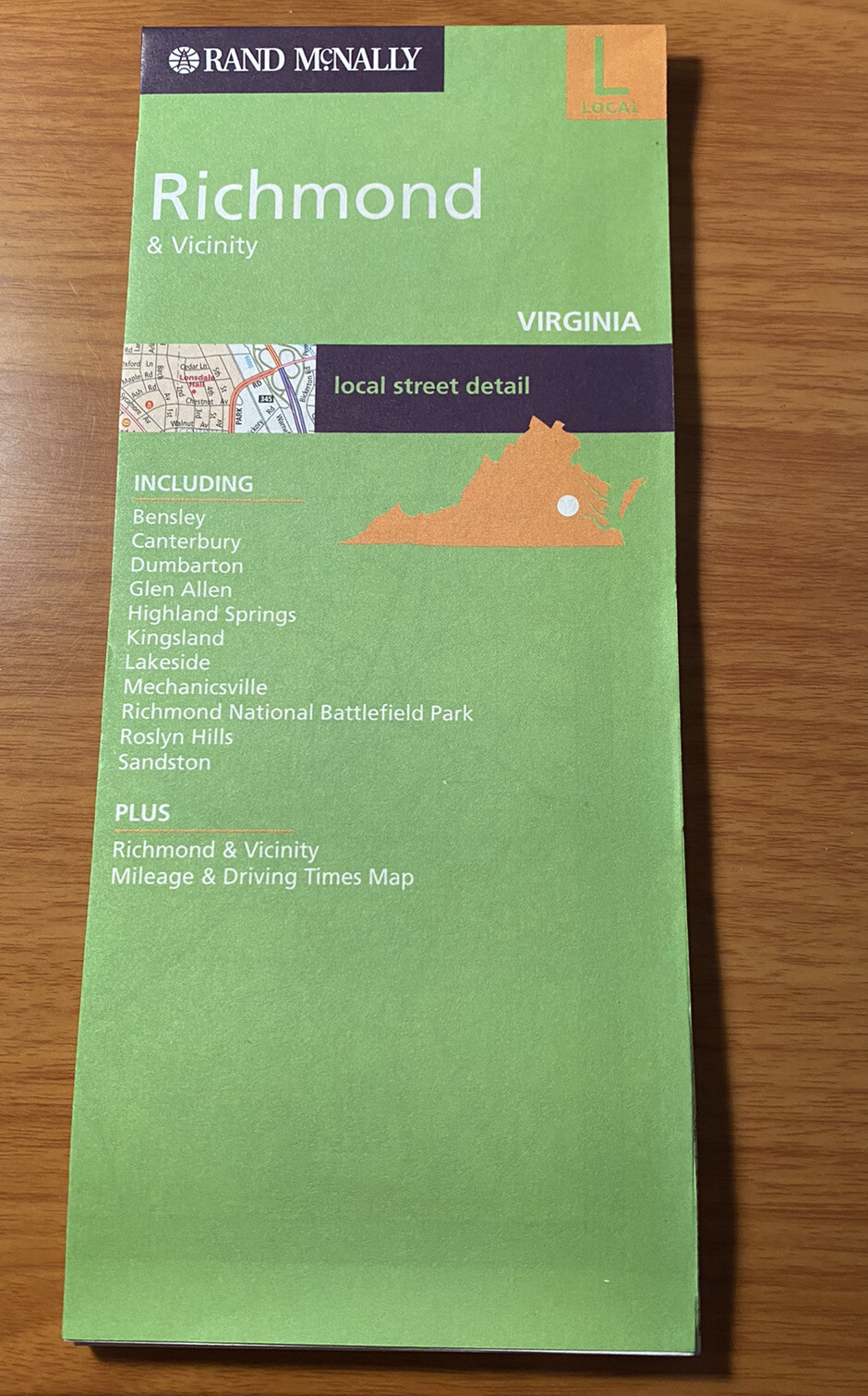 Rand McNally Richmond & Vicinity by Rand McNally NEW MAP