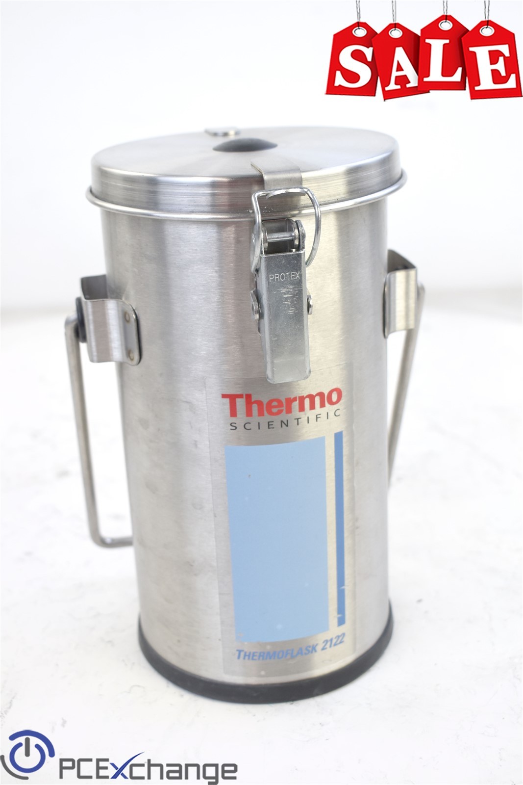 Thermo Scientific ThermoFlask 2122 Benchtop Liquid Nitrogen Container 1L