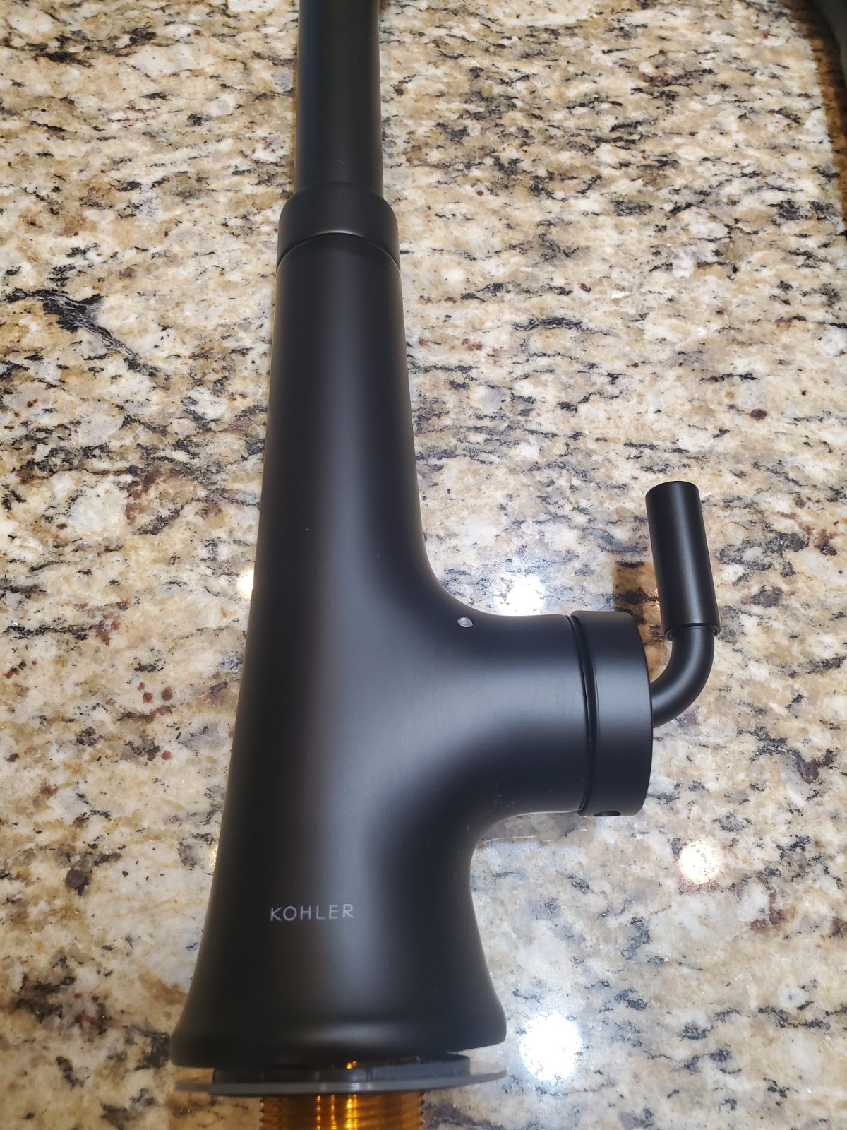 Kohler Tone Touchless K-23766-BL PullDown Multi Spray Kitchen Faucet Matte Black