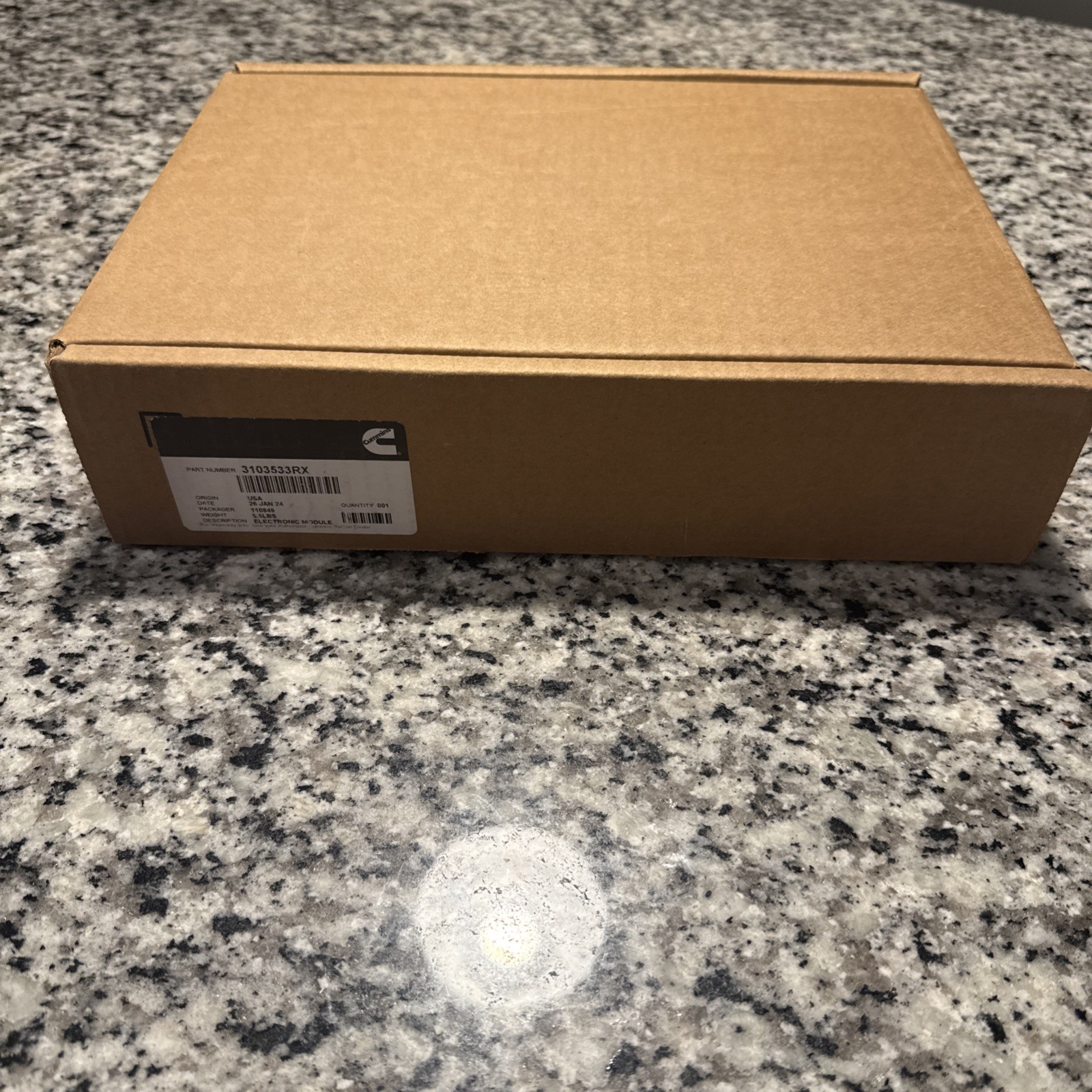 Original  Cummins ISM ISX 3103533 3103533RX ECM ECU Made In USA 🇺🇸