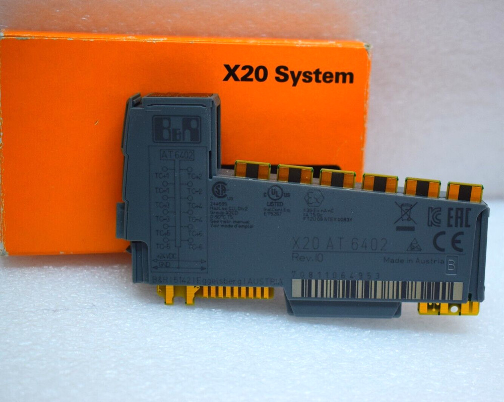 B & R X20-AT-6402 B & R 16-Bit Input Module X20AT6402