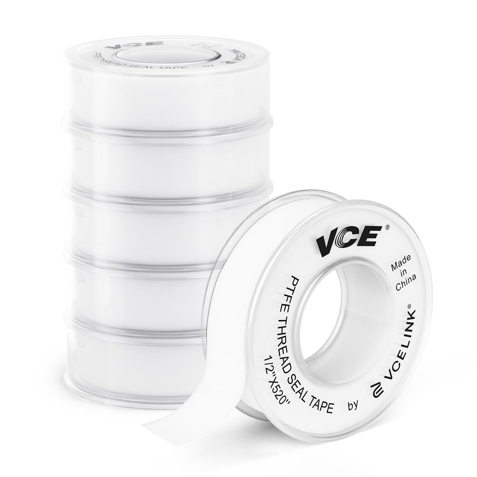 PTFE Teflon Tape Thread Sealing Tape, Sealing Tape Water Pipe for Pipes, Water Ha...