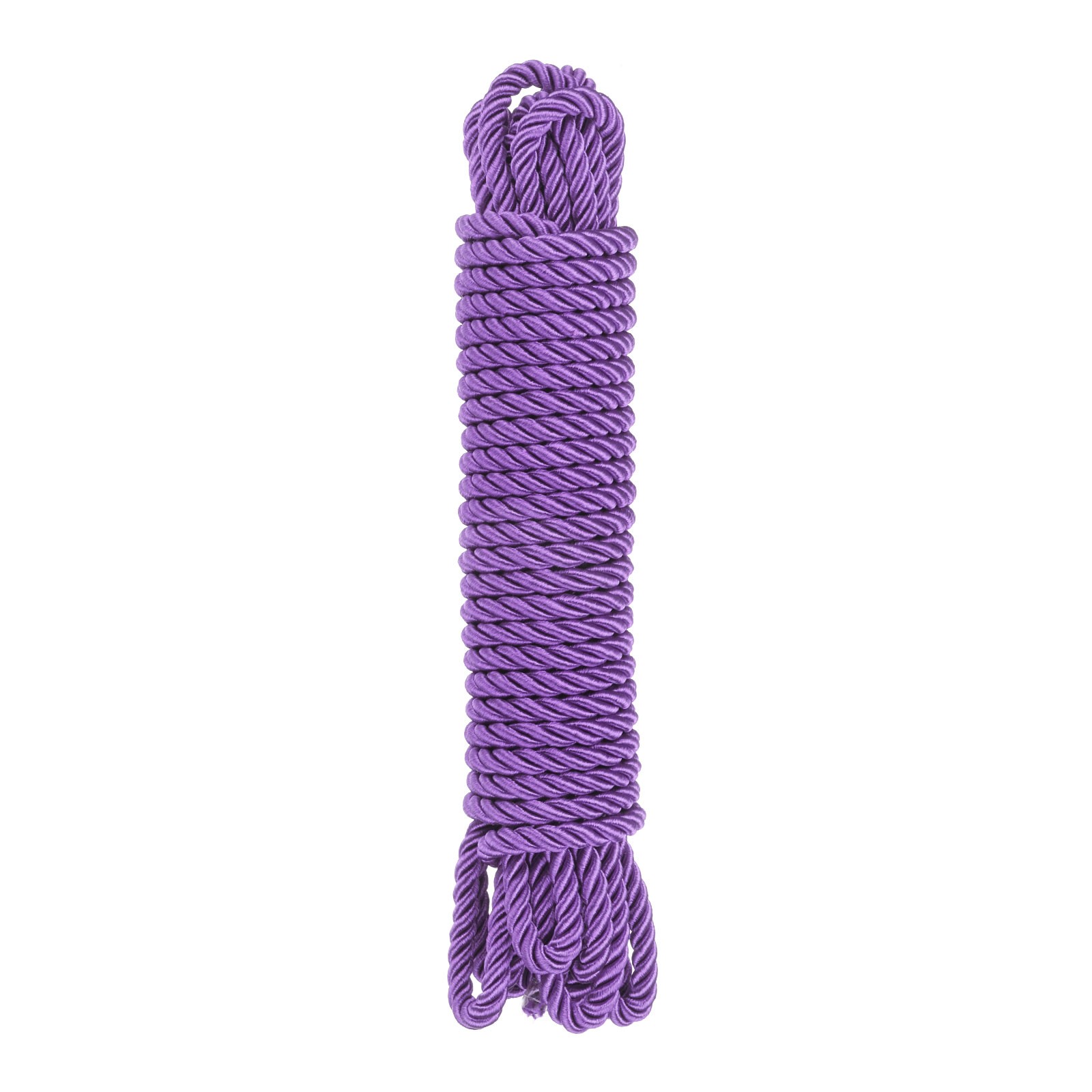 Trim Cord Rope 8mm Nylon Twisted Braid Trim Rope 0.3" 11 Yards Dark Purple
