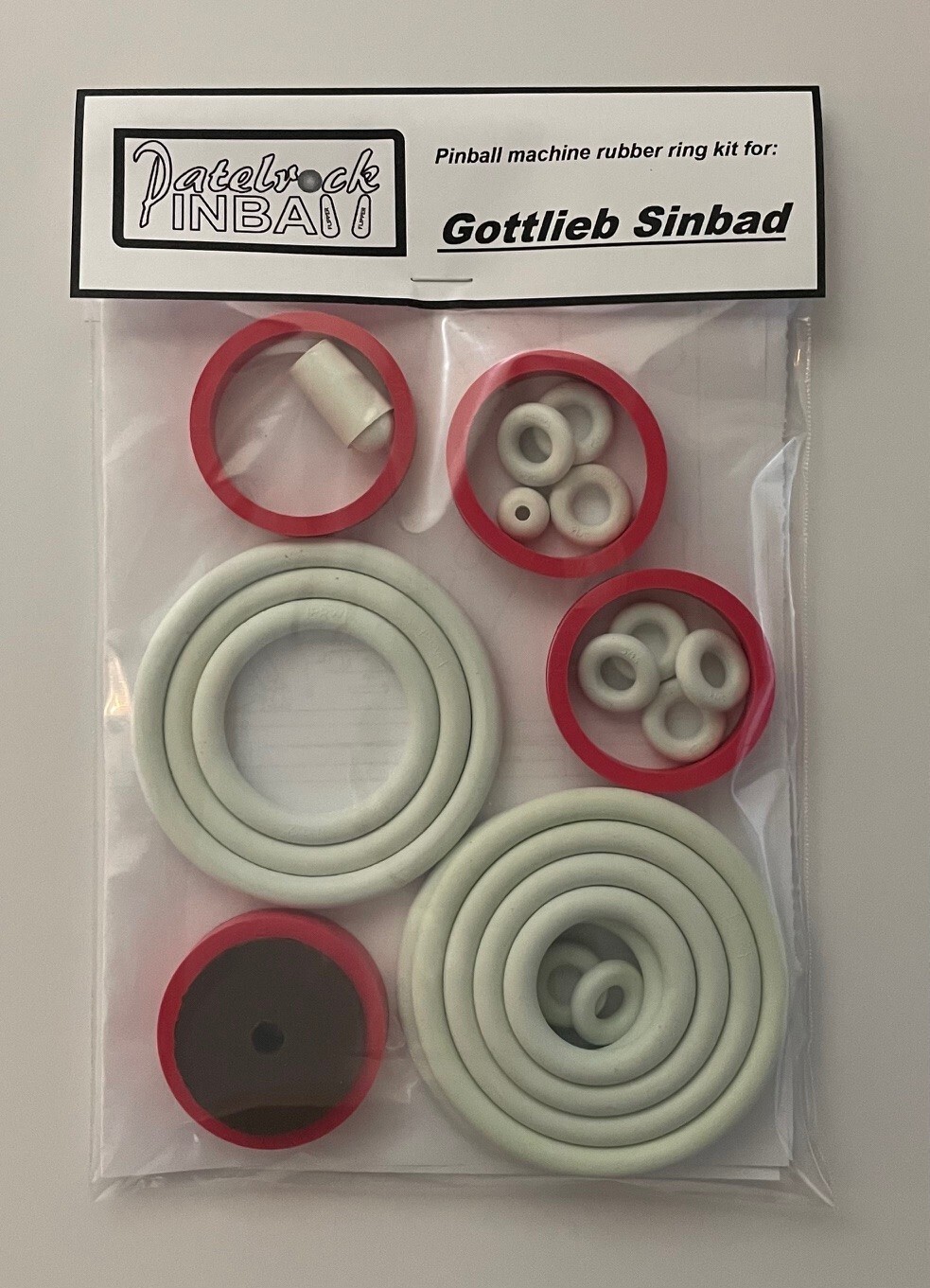 1978 Gottlieb Sinbad Pinball Machine Rubber Ring Kit