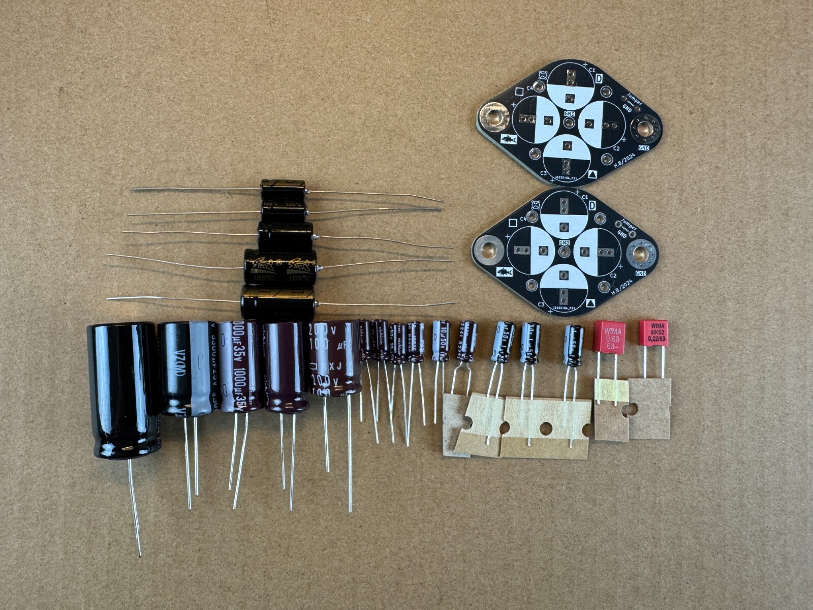 Rebuild Kit for Drake R-4C Radio Receiver Recap & Instructions