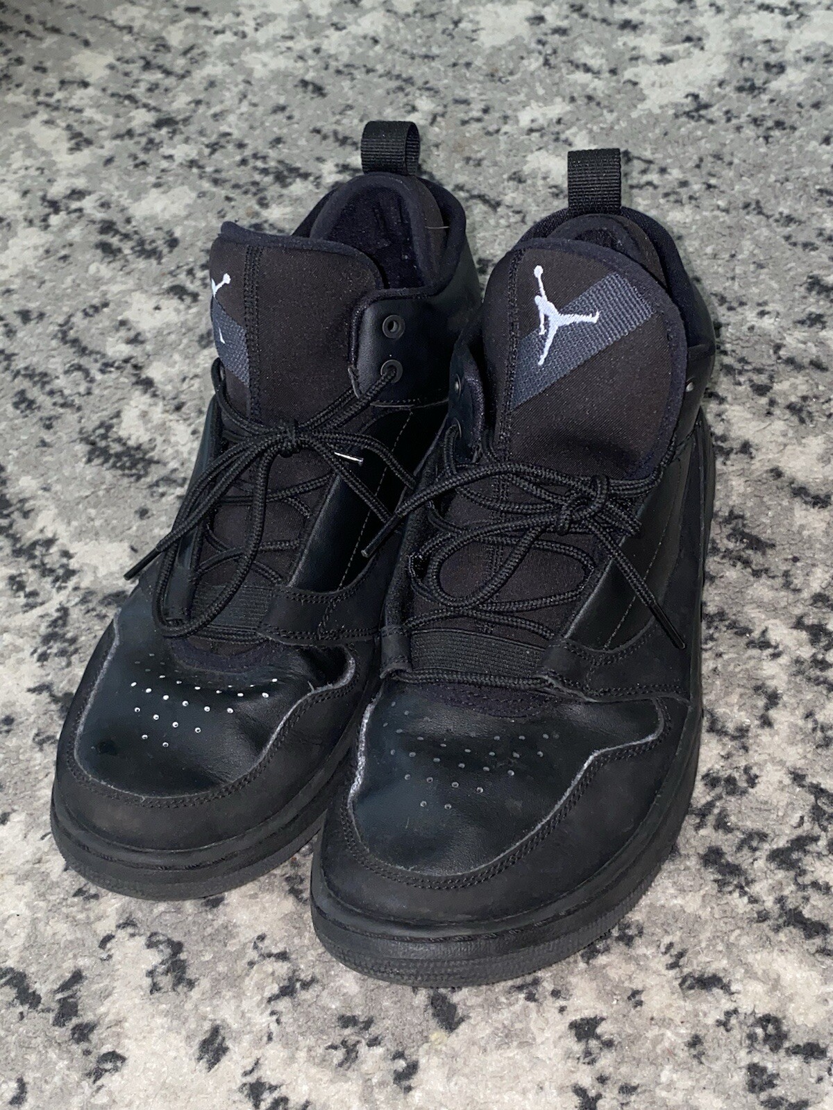 Nike Air Jordan Fadeaway AO1329-003 Men's Black Basketball Sneakers Size 9.5 US