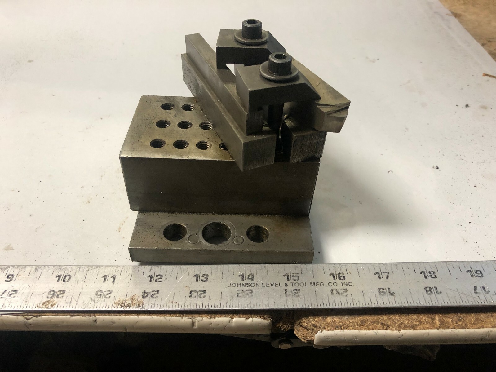 MACHINIST TOOLS LATHE MILL Machinist Set Up Block Fixture Plate GrncbC